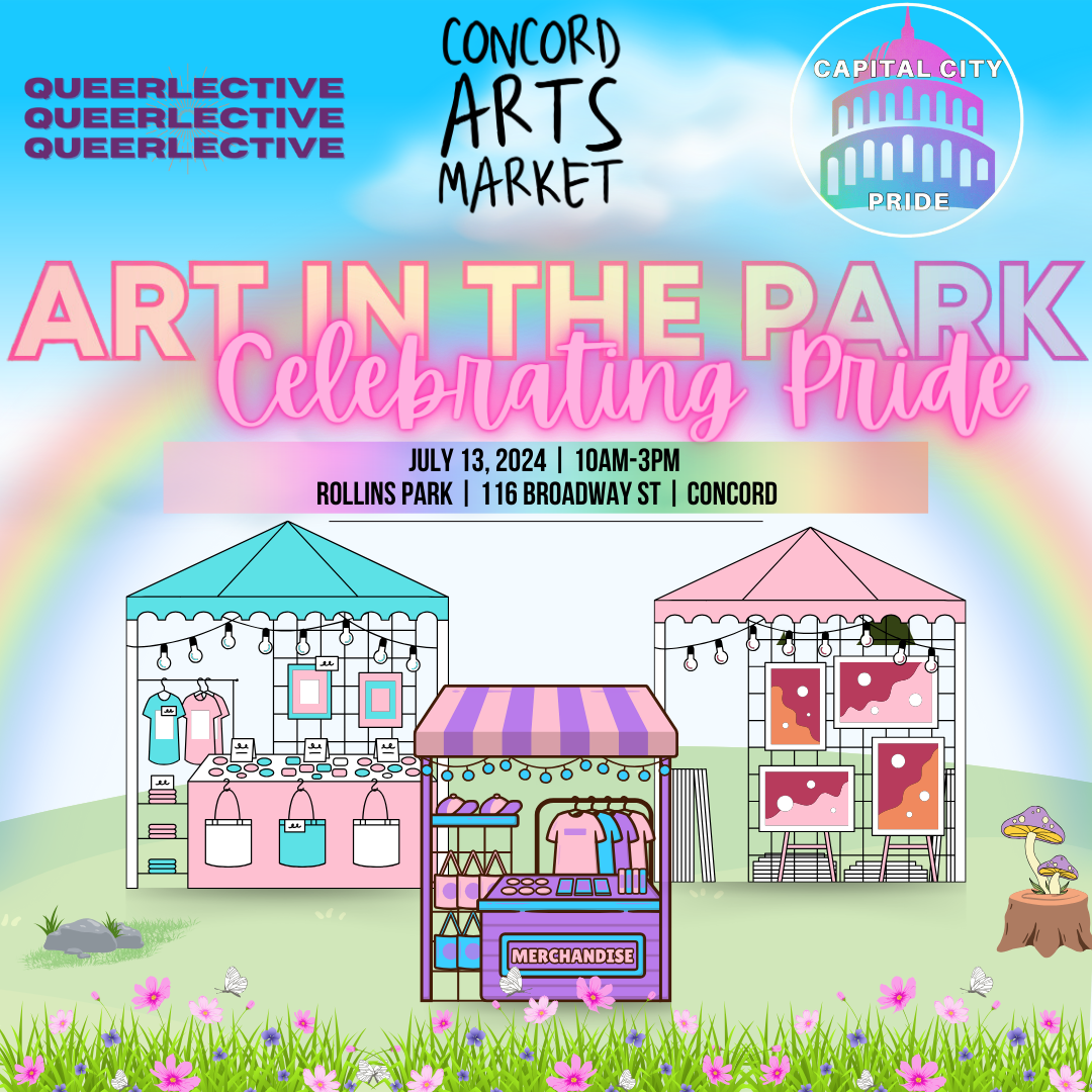 Concord Pride 2024, Art in the Park; Celebrating Pride