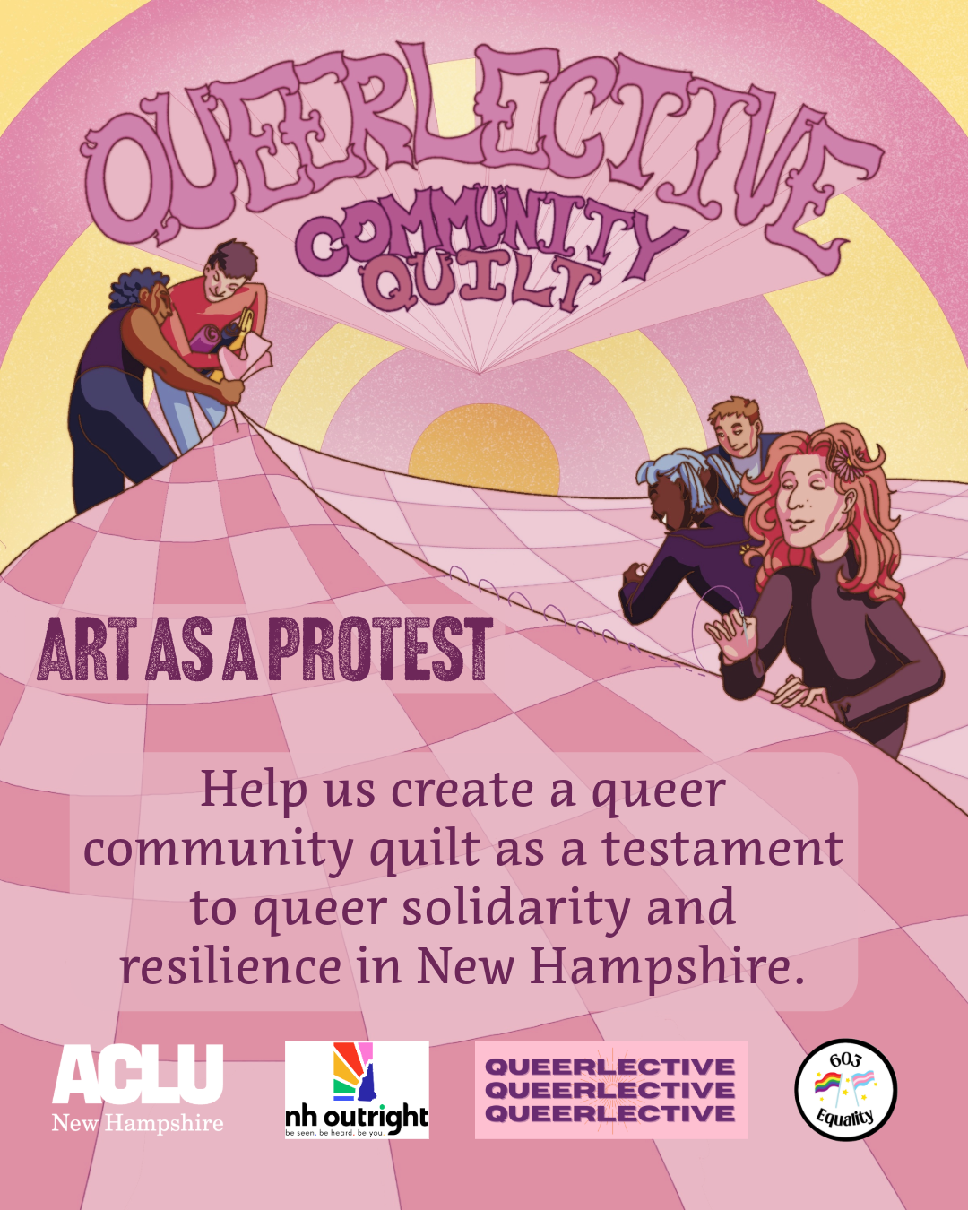 Stitching Together Solidarity: The Queer Community Quilt Project