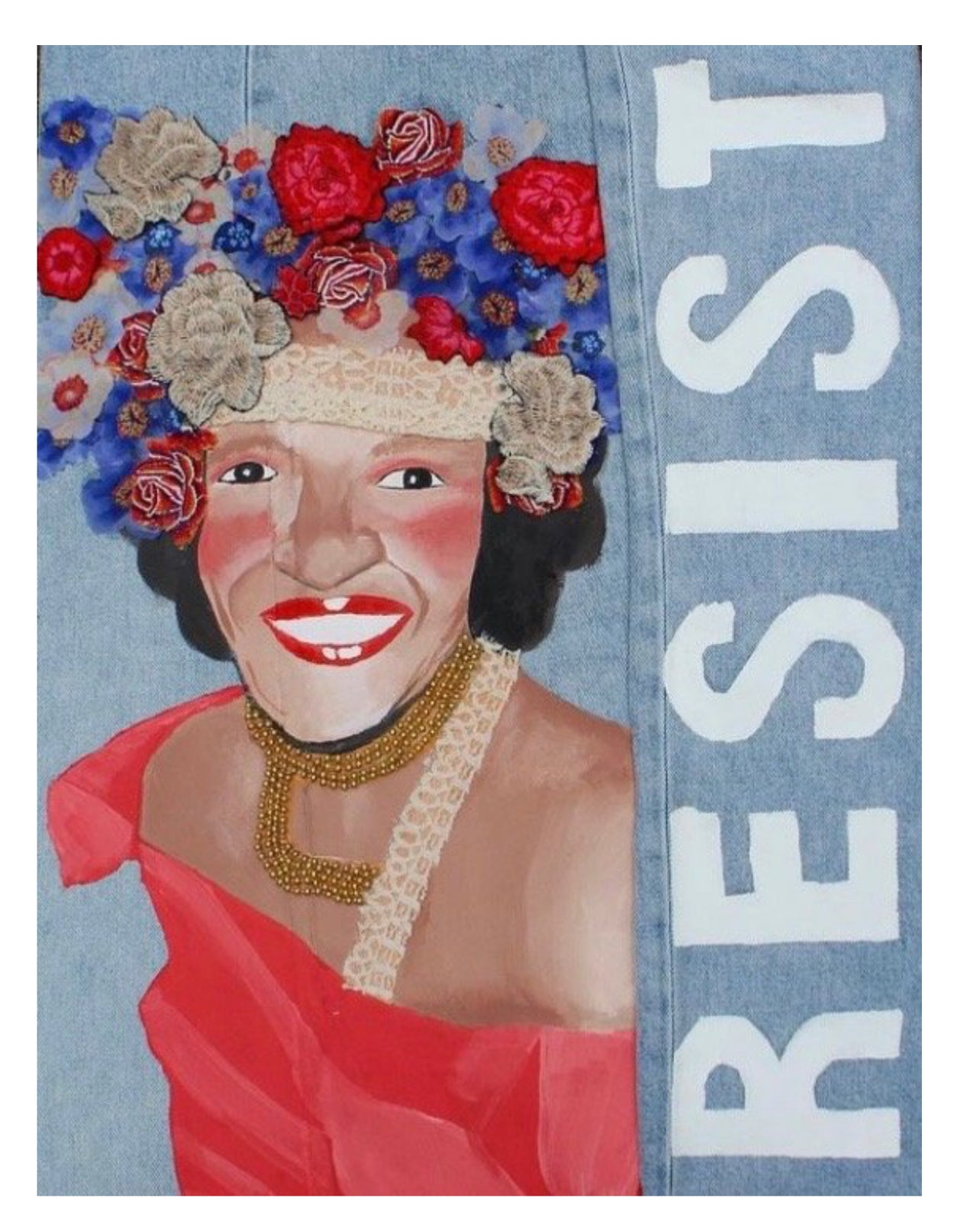 Marsha P. Johnson by Yanna Marie Orcel