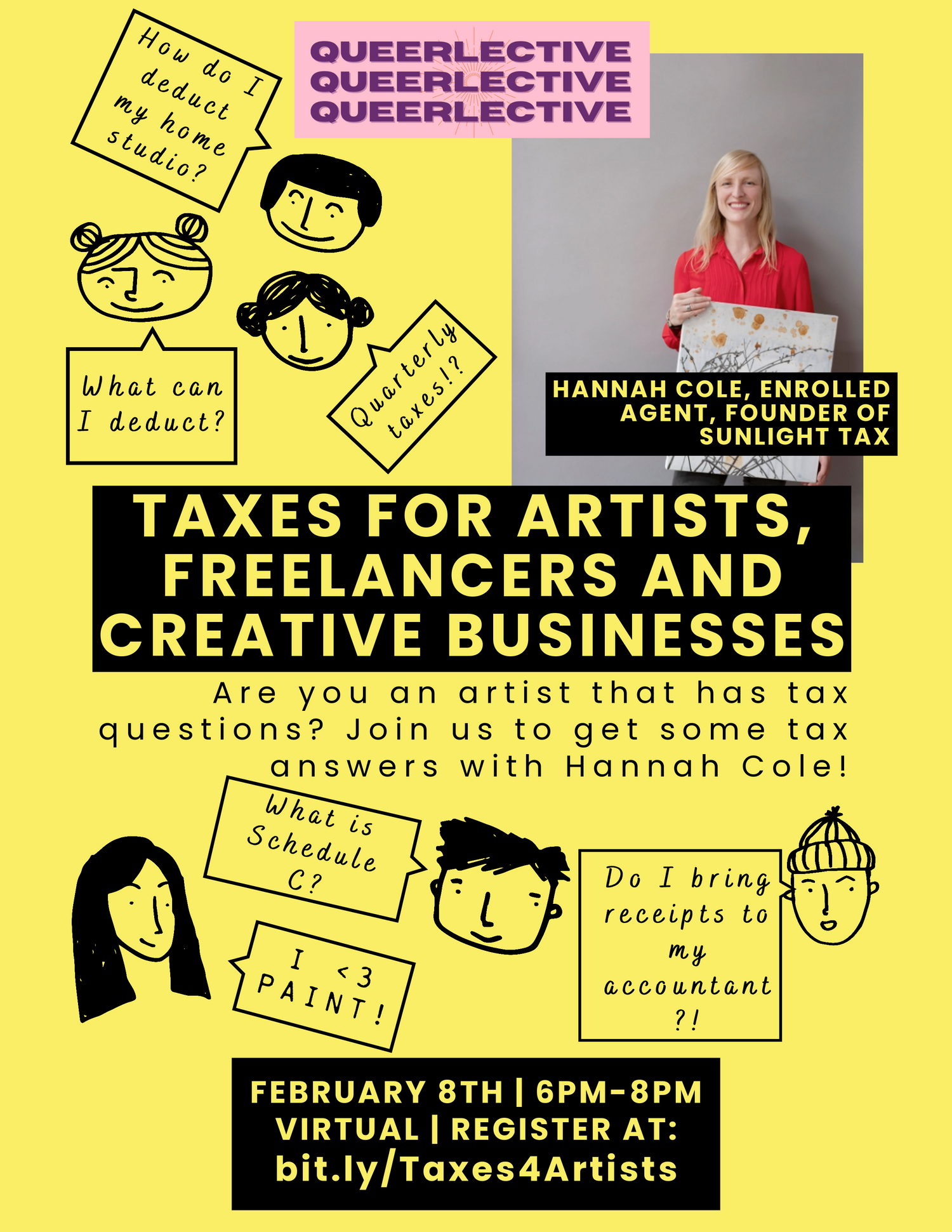 Taxes for Artists, Freelancers, and Creative Businesses with Hannah Cole