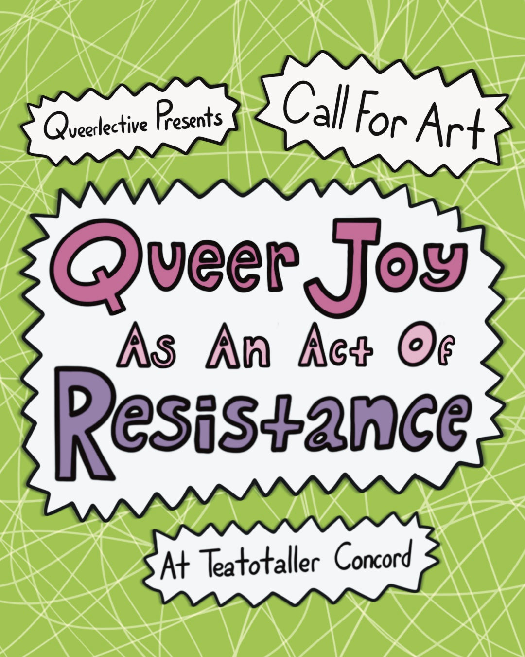 Call for Art: "Queer Joy as an Act of Resistance"