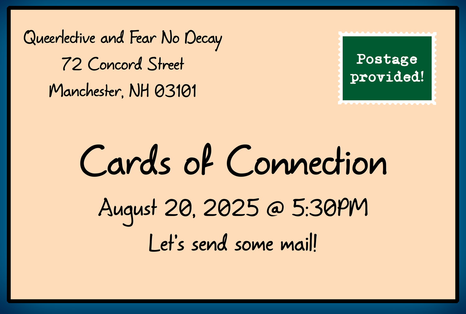 Cards of Connection with Fear No Decay