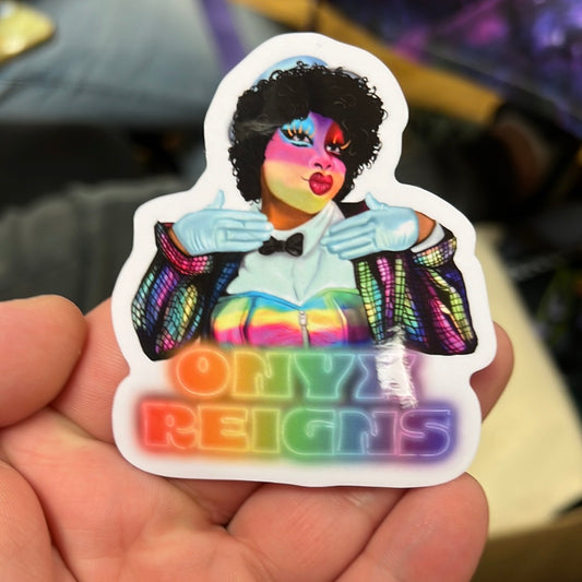 Onyx Reigns Sticker