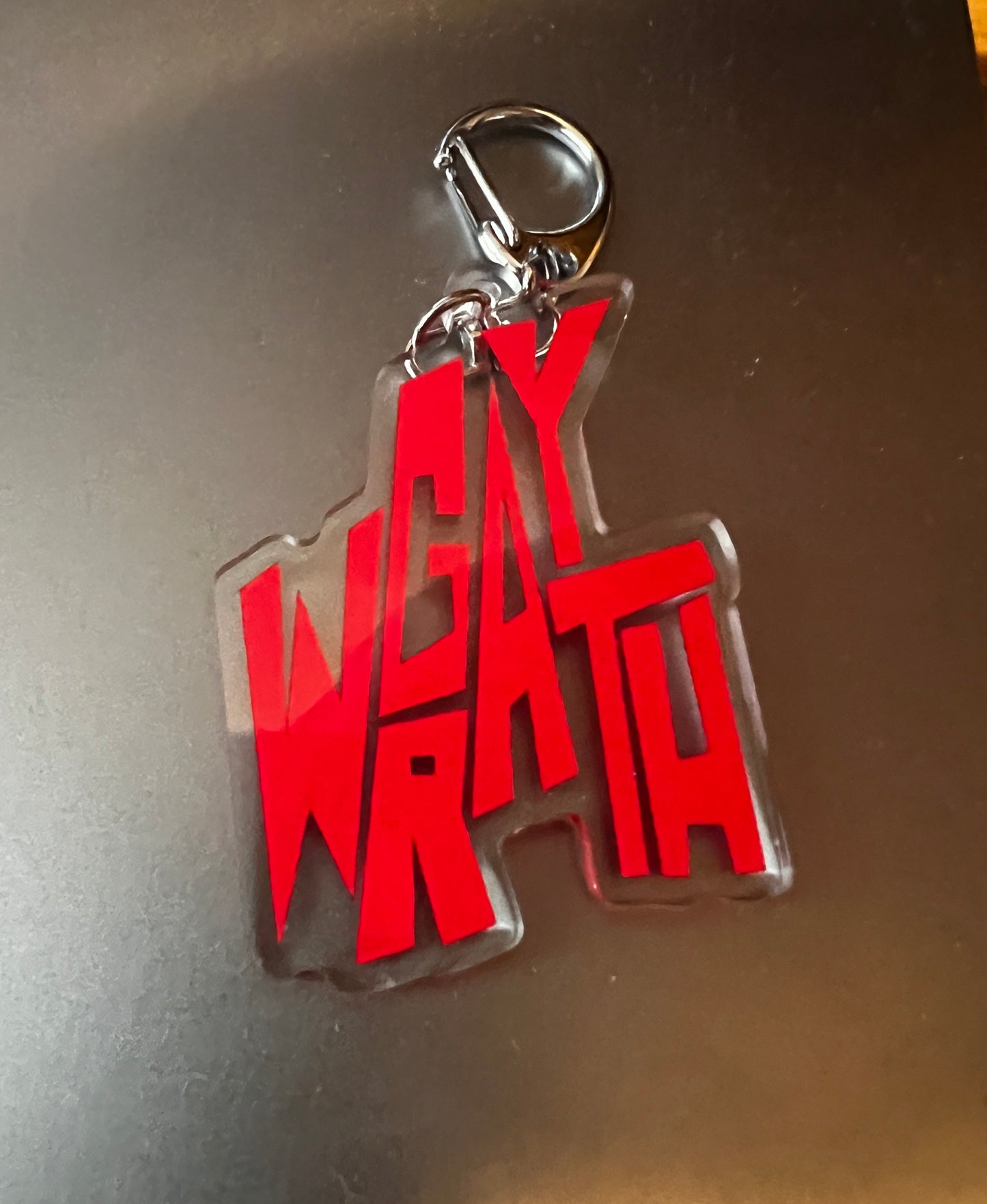 Gay Wrath Keychain