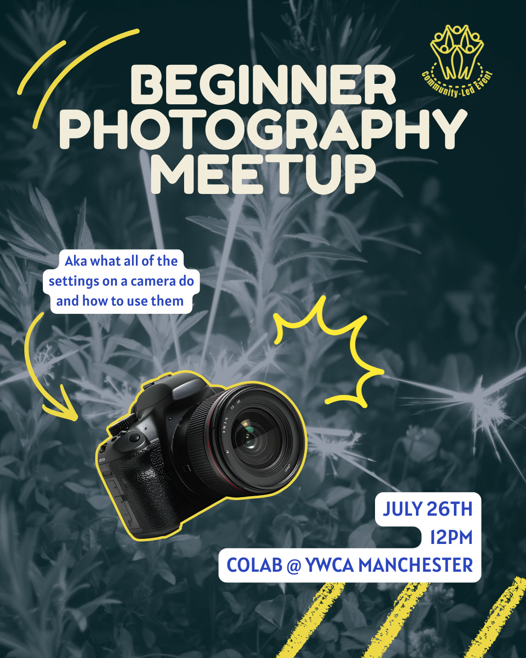 Beginner Photography Meetup with Rose, July 26