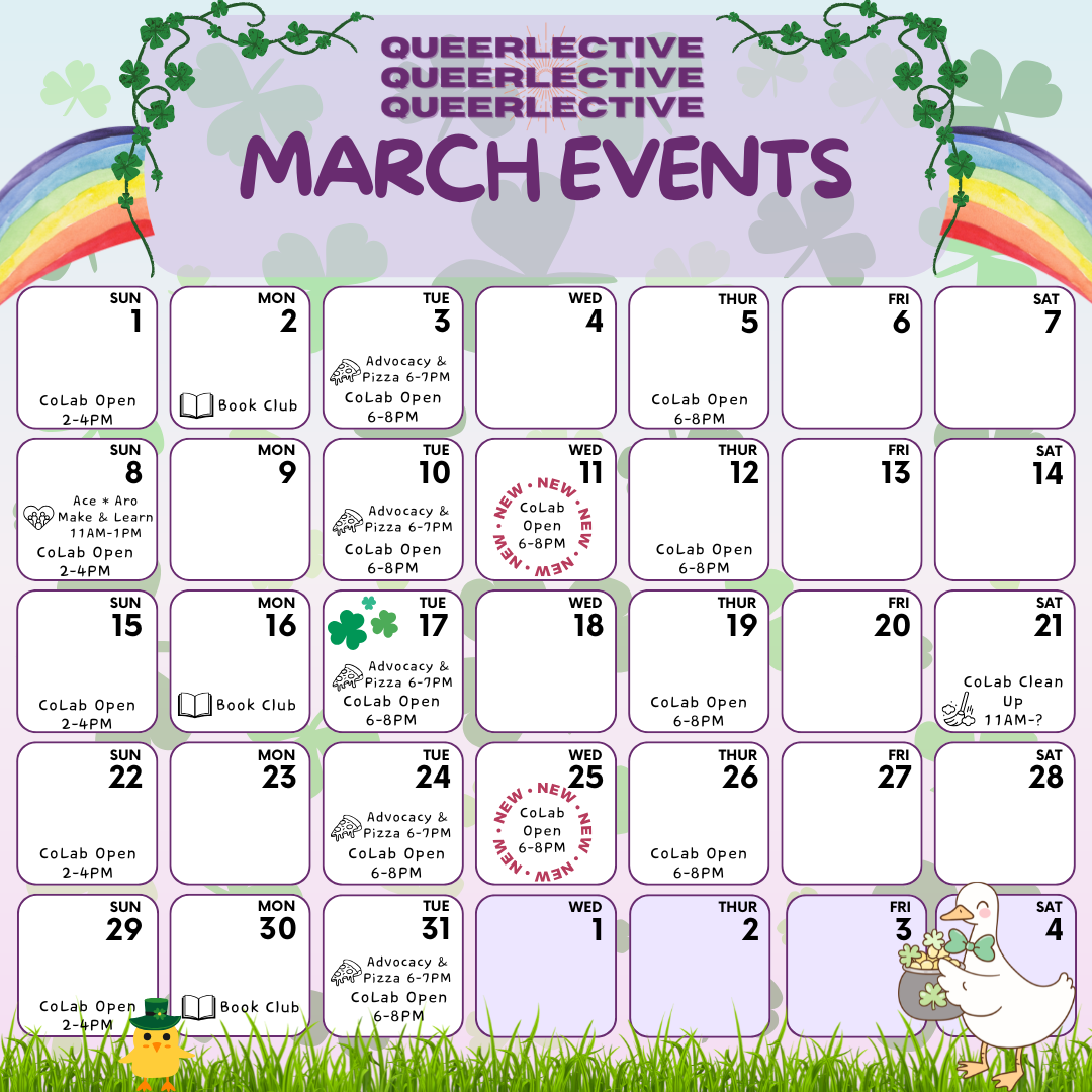 March Monthly Calendar