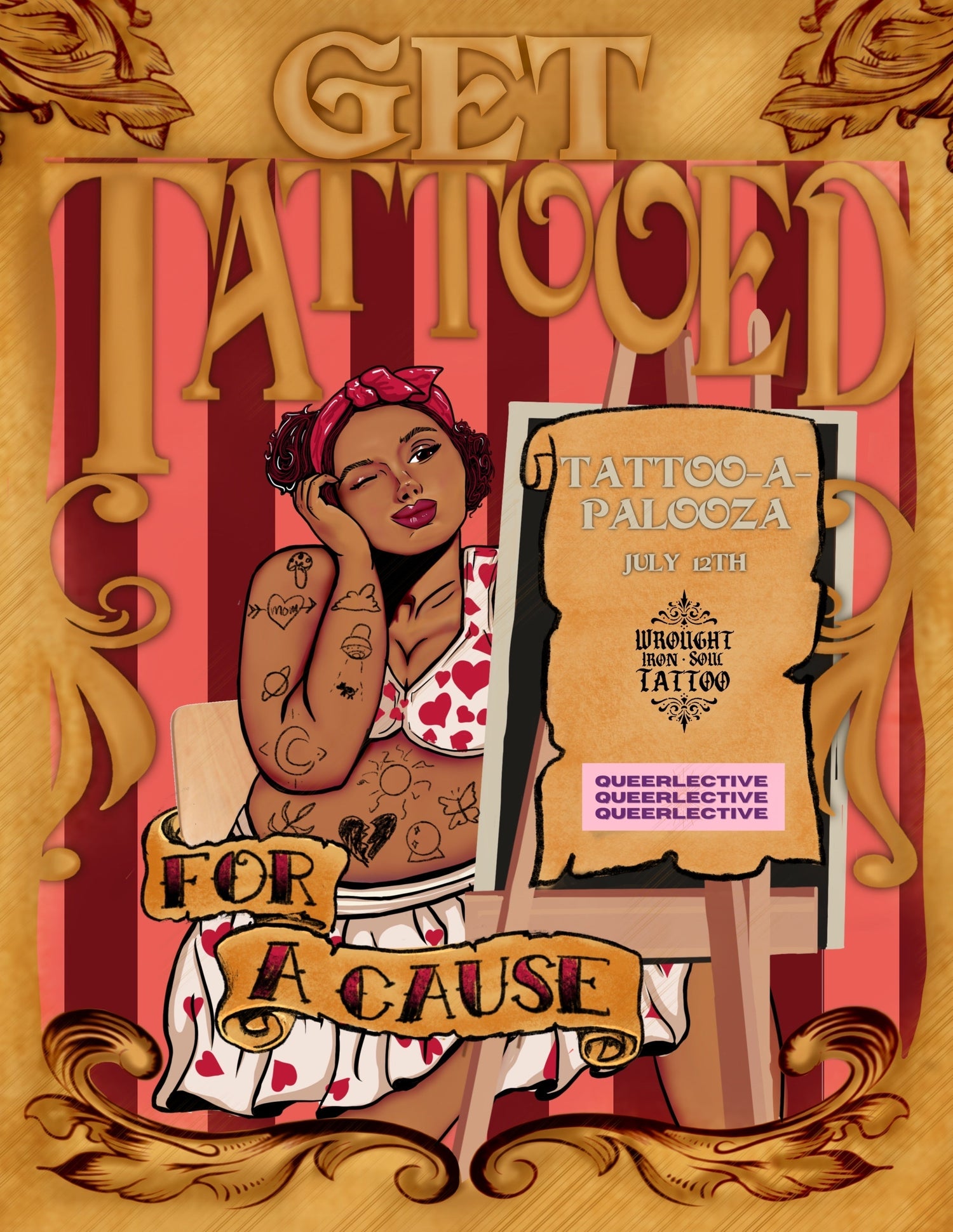 Tattoo-a-Palooza: A Queerlective Fundraiser Flash Event