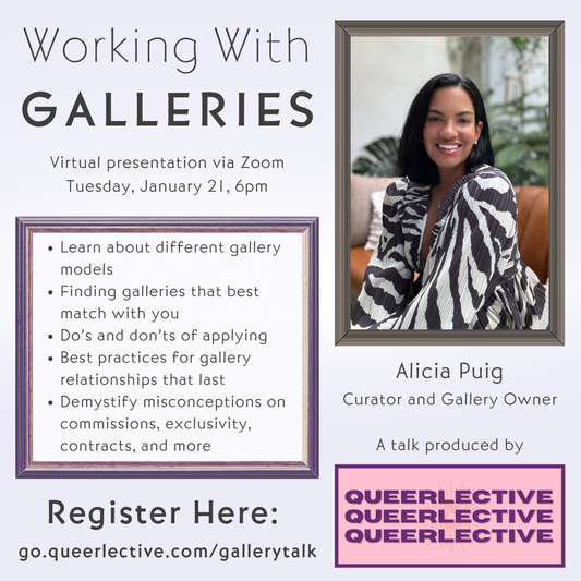 Working with Galleries with Alicia Puig