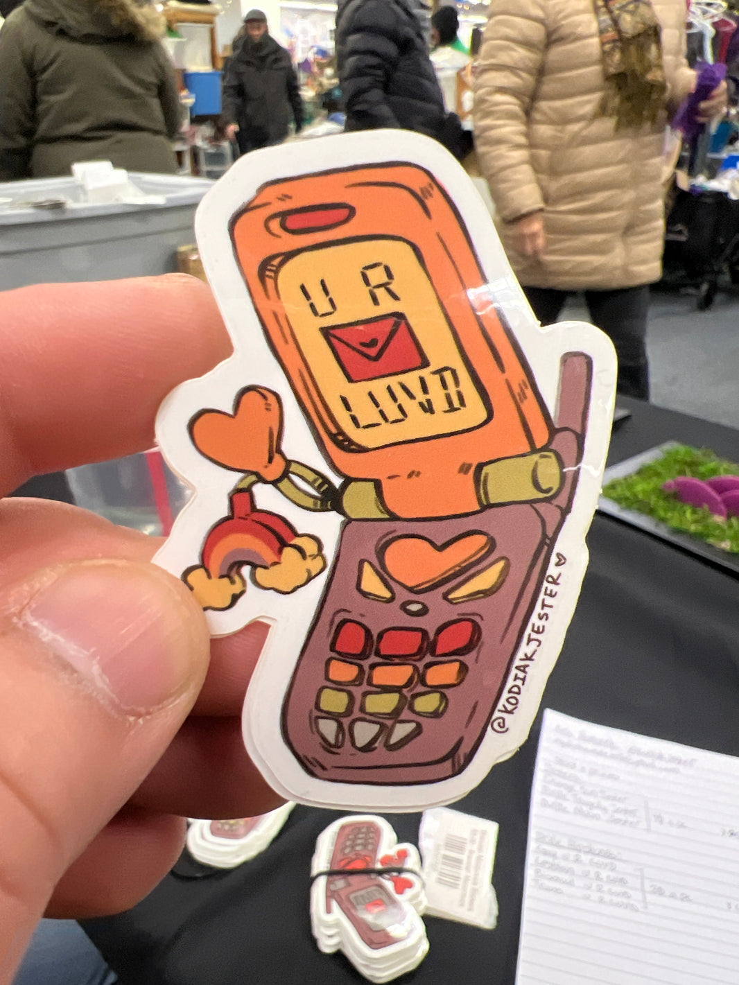 Gay U R LUVD Sticker by Kodiak Jester