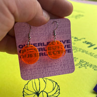 Acrylic Earrings by Randall Nielsen