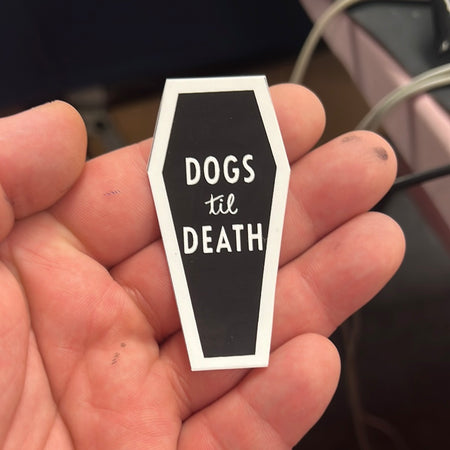 Dogs til Death Sticker by Dogs til Death