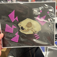 Skull Print by Dogs til Death