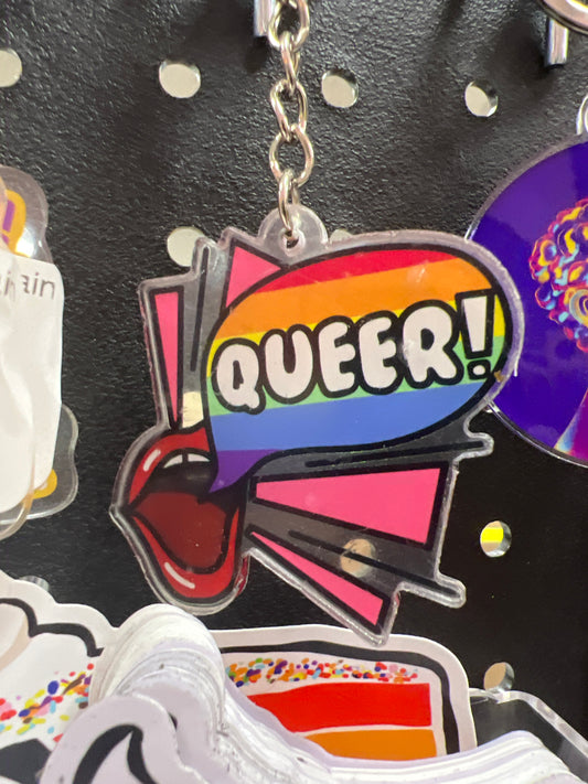 Queer! Keychain