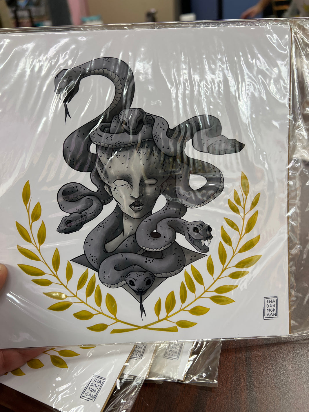 Medusa Print by Shadoe Morgan