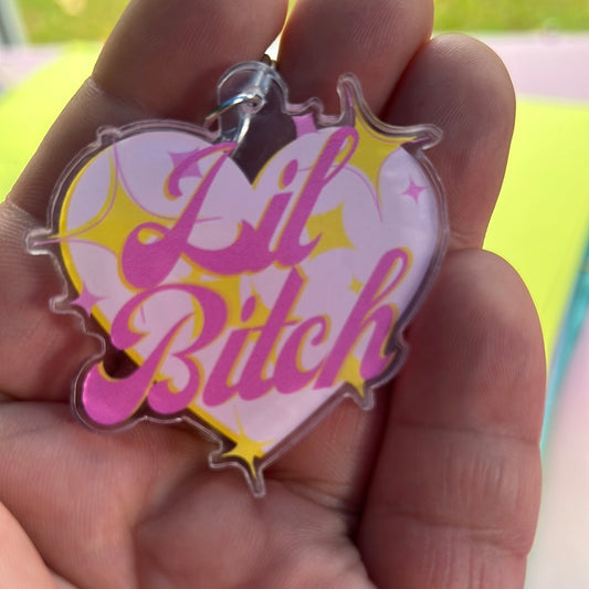 Lil Bitch Keychain