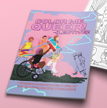 Color me Queer(lective) coloring book