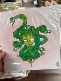 Medusa Pop Print by Shadoe Morgan