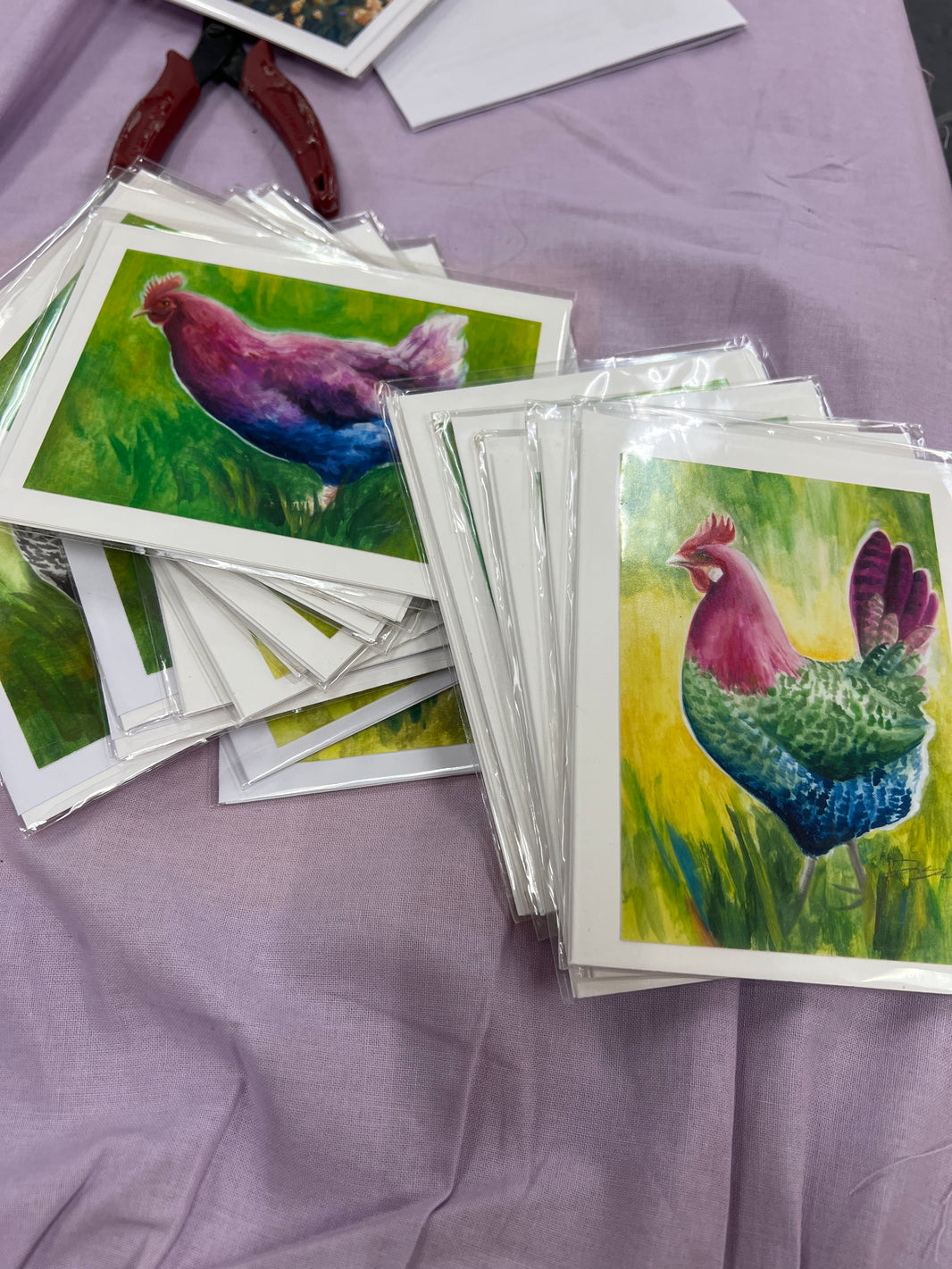 Pride Chicken Print by Jackie Hanson