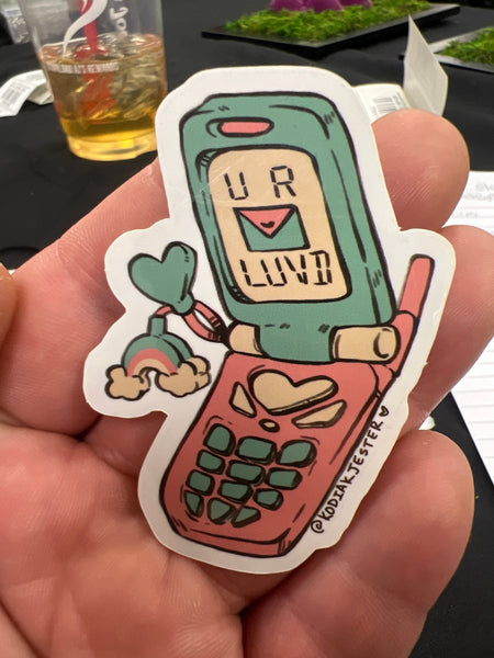 Trans U R LUVD Sticker by Kodiak Jester