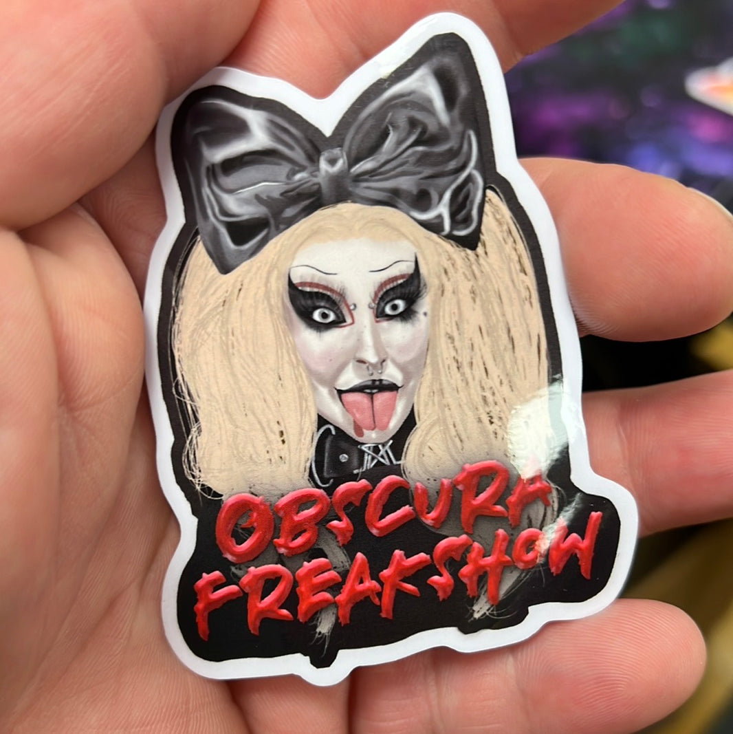 Obscura Freakshow Sticker
