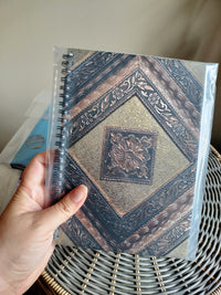 Spiral Notebook: Copper Engraving by Porsche Jones