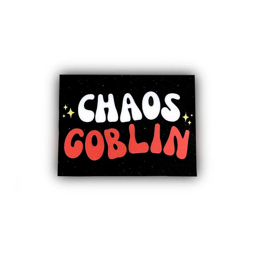Chaos Goblin Sticker by Haley Searcy