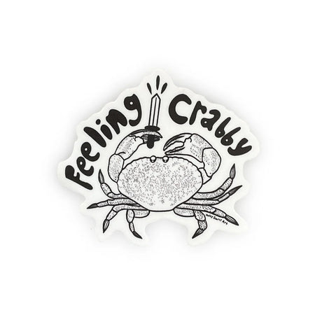 Feeling Crabby Sticker by Haley Searcy