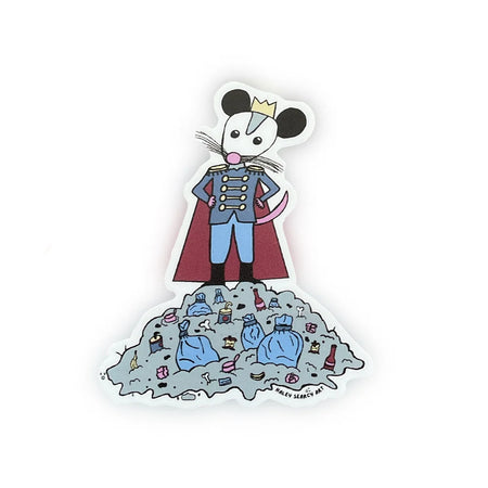 Possum Prince Sticker by Haley Searcy