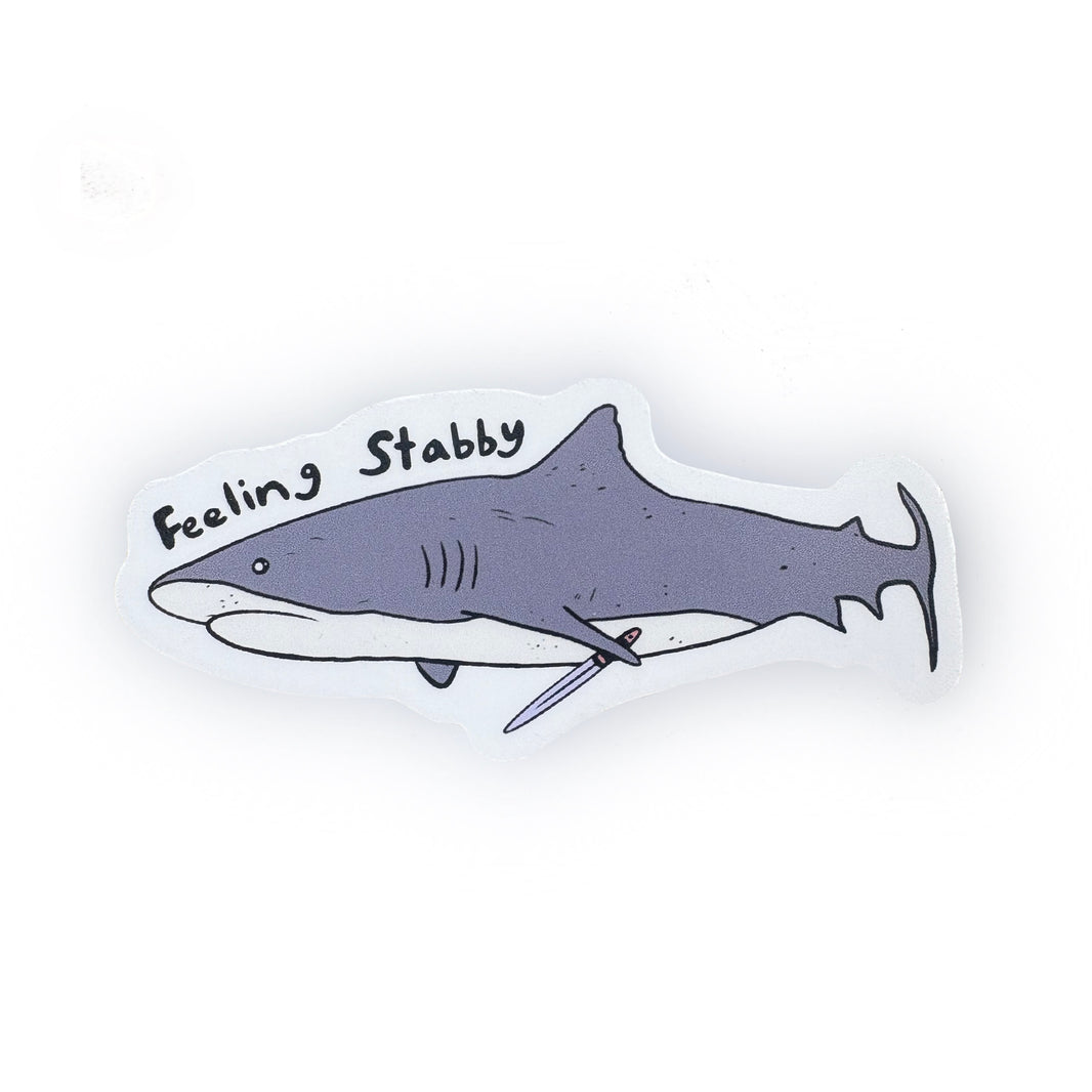 Feeling Stabby Sticker by Haley Searcy
