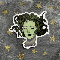 Medusa Sticker by Alexandra Kate Art