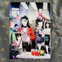 Pit Stop Print by Alexandra Kate Art