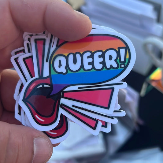 Queer! Sticker