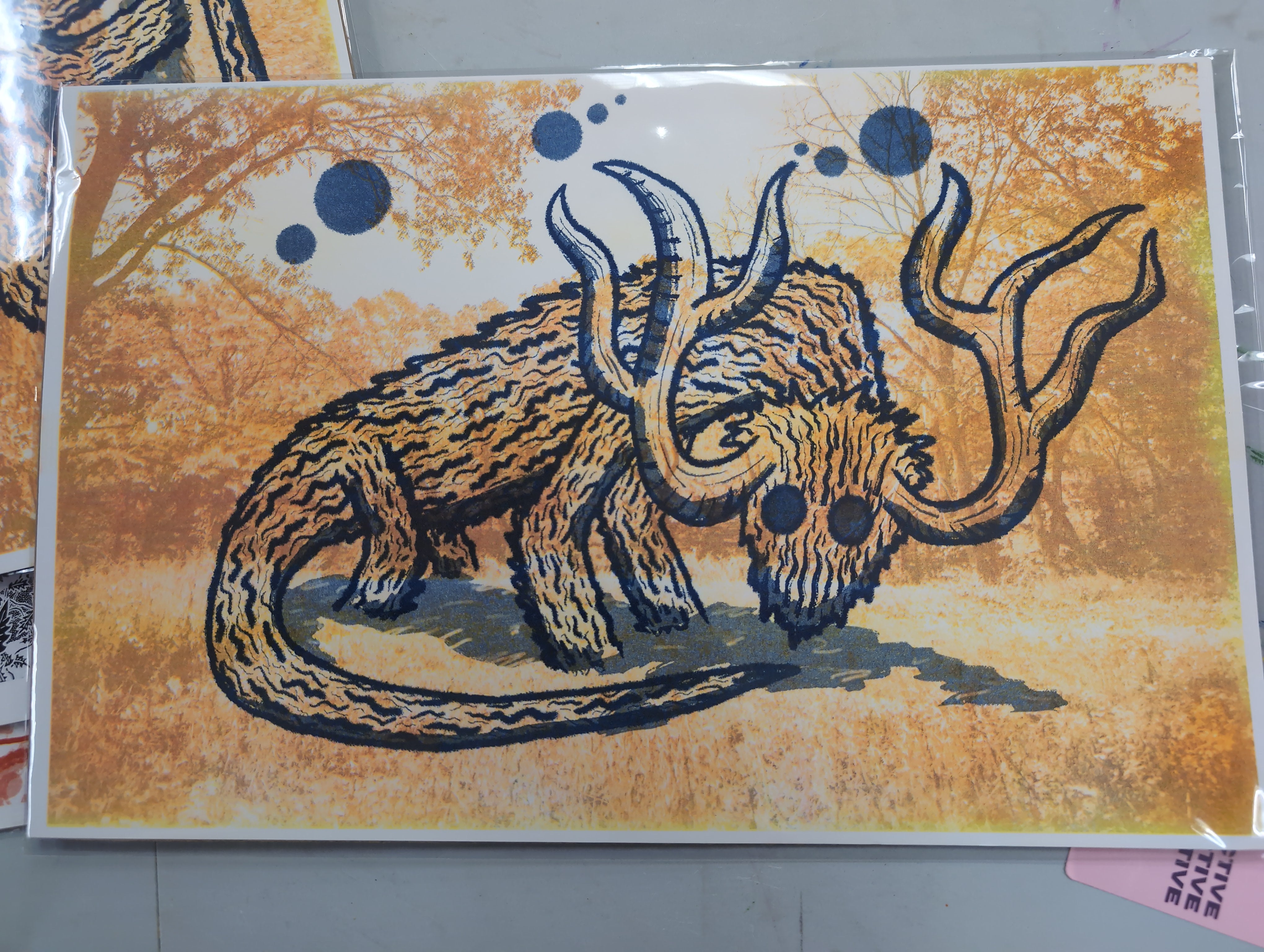 Forest Spirit Risograph by April Landry – Queerlective