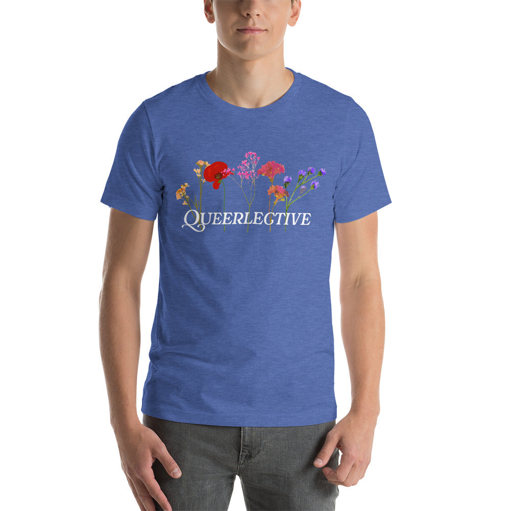 Queerlective Dried Flowers Unisex t-shirt
