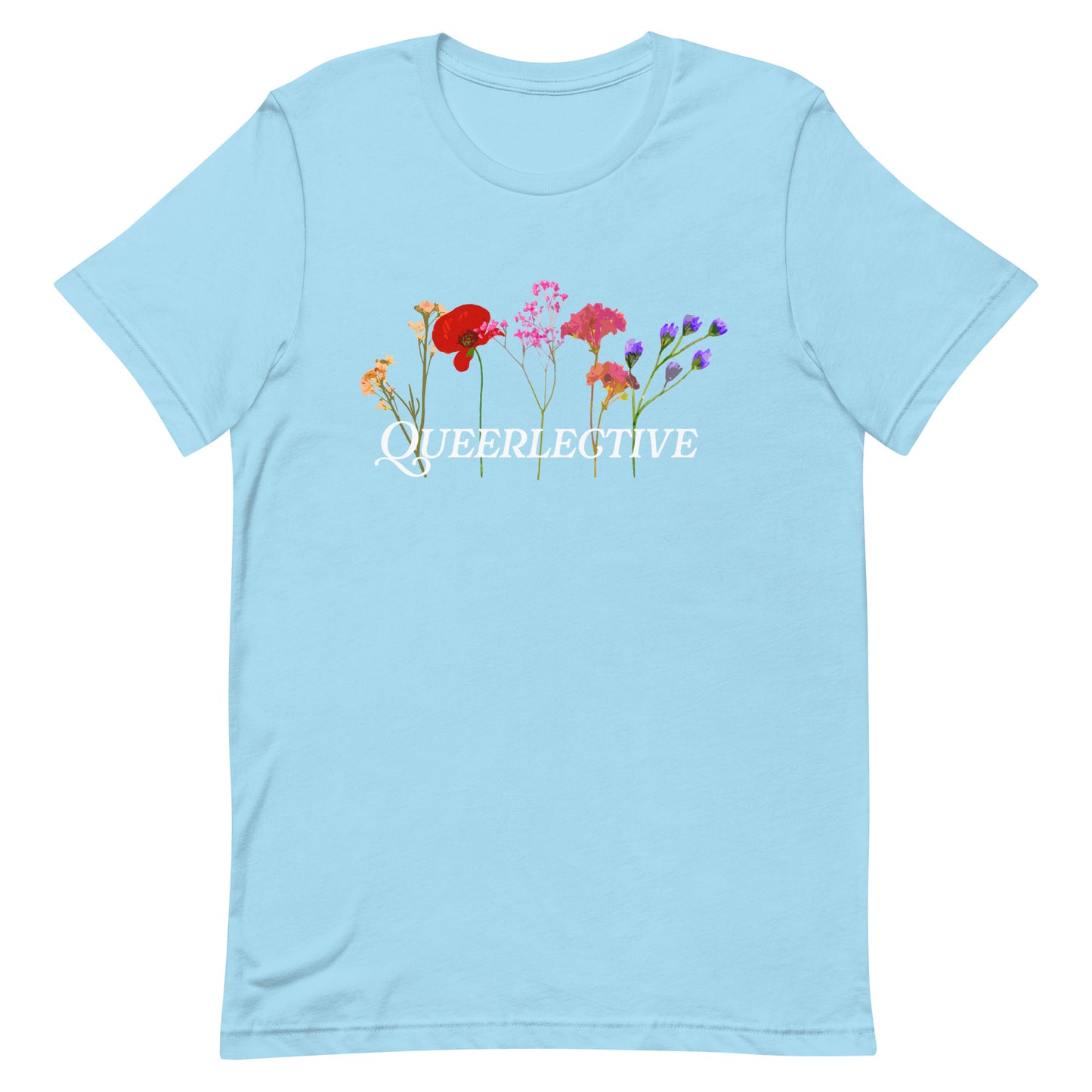 Queerlective Dried Flowers Unisex t-shirt